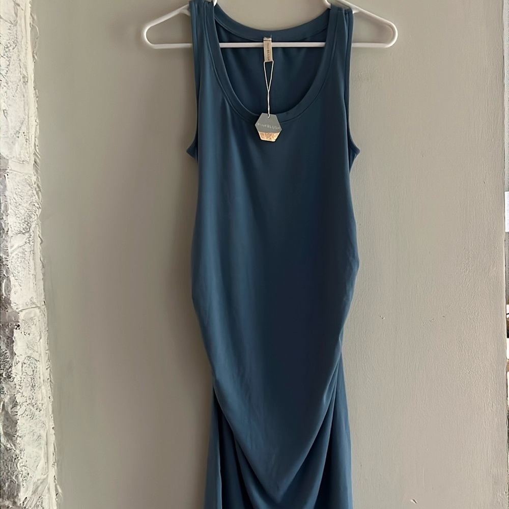 PinkBlush fitted maternity dress